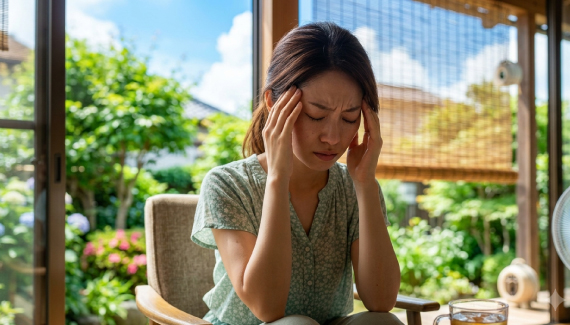その頭痛、実は「かくれ脱水」かも？夏に水分が超重要な理由